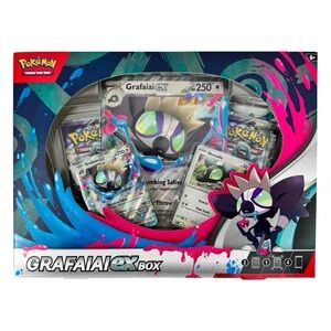 Pokémon TCG GRAFAIAI ex Box Factory Sealed Booster Pack Collection New